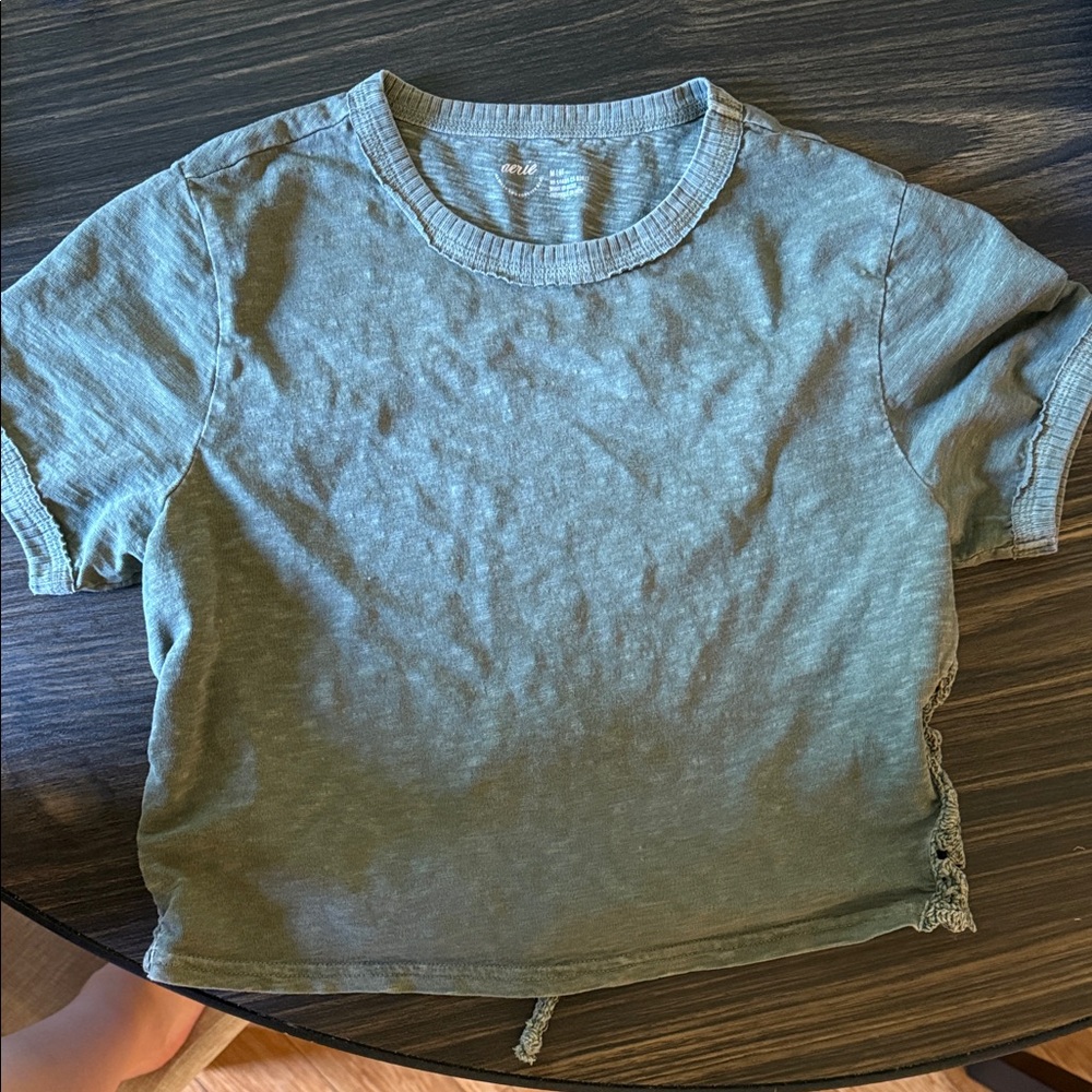 Aerie Green Crop Top